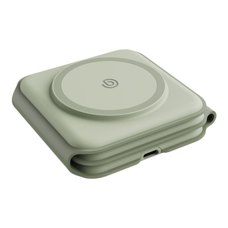 Беспроводное СЗУ EnergEA Bazic GoMag Trio PLUS magnetic wireless foldable 15W Sage