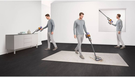 Вертикальный пылесос Dyson V15 Detect Extra, черный (476609-01)