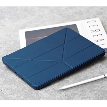 Чехол Uniq Moven для iPad 11(2025) / 10.9(2022) с отсеком для стилуса, Capri Blue
