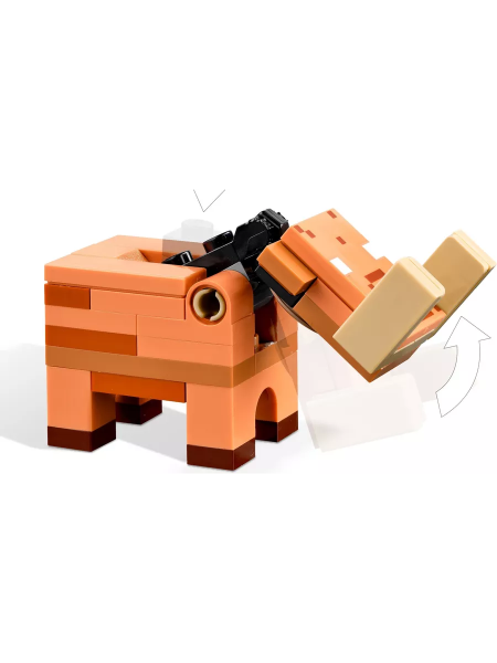 Конструктор LEGO Minecraft - Экспедиция в нижний мир (21255)