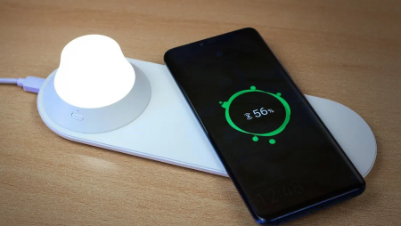 Беспроводное зарядное устройство с ночником Yeelight Wireless Charging Nightlight (YLYD08YI), White