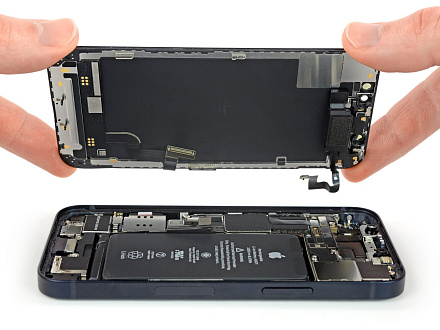 Замена стекла дисплея (с сохранением Матрицы) на iPhone 12 mini