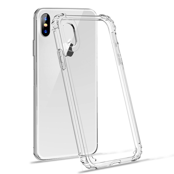 Чехол для iPhone X/Xs Armor PC+Силикон, цвет Прозрачный