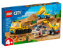 Конструктор LEGO City - Строительные машины и кран с шаром для сноса (60391)