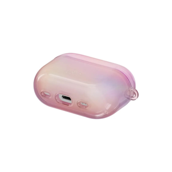 Чехол Uniq Iridescia (holographic) Pink Prism для Airpods Pro 2