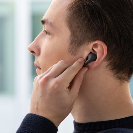 Беспроводные наушники Deppa Air Pro 2, Черный (44170)