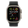 Apple Watch Ultra 2 (2024), 49 мм корпус из титана цвета «Natural», ремешок Trail Loop цвета «Black»