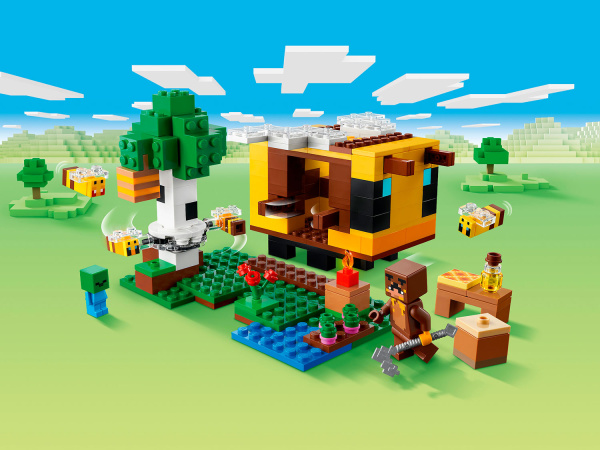 Конструктор LEGO Minecraft - Пчелиный коттедж (21241)