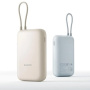 Портативный аккумулятор Xiaomi Mi Power Bank With Cable USB-C 10000mAh Pocket Version P15ZM Blue