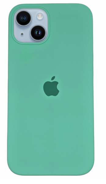 Чехол Silicone Case для iPhone 14 Plus Mint, цвет Мятный