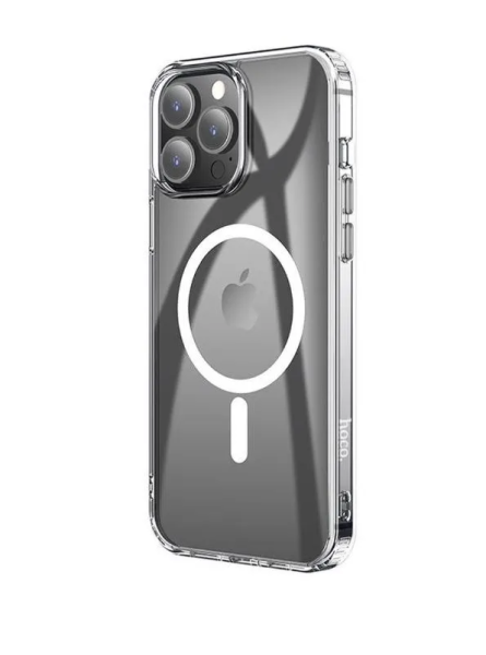 Чехол Hoco Magnetic для iPhone 14 Pro, TPU, цвет прозрачный
