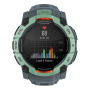 Смарт часы Garmin INSTINCT 3 AMOLED 50мм Neo Tropic, зеленый с серым ремешком