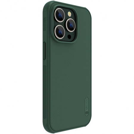 Чехол Nillkin Super Frosted Shield Pro case для iPhone 14 Pro, цвет Темно-зеленый
