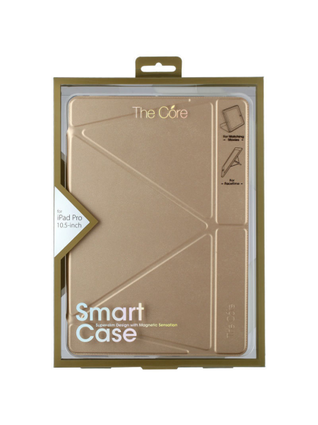 Чехол The Core Smart Super-slim Design with Magnetic sensation Case Gold для Apple iPad Air 10.5"/iPad Pro 10.5", золотой