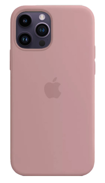 Чехол Silicone Case для iPhone 14 Pro Max Pale Brown, цвет Бледно-коричневый