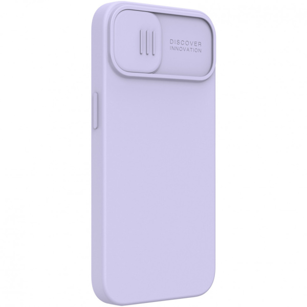 Чехол Nillkin CamShield Silky Silicone для iPhone 13, цвет Фиолетовый (6902048223356)