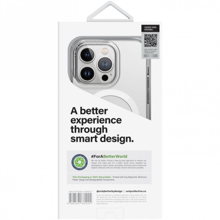 Чехол Uniq Lifepro Xtreme AF MagSafe для iPhone 14 Pro Max, цвет Прозрачный (Frost Clear)