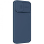 Чехол Nillkin CamShield Silky Magnetic Silicone для iPhone 13 Pro Max, цвет Синий (6902048223578)