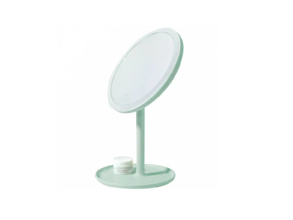 Зеркало для макияжа Xiaomi DOCO Daylight Small Mirror Pro Mint, Green
