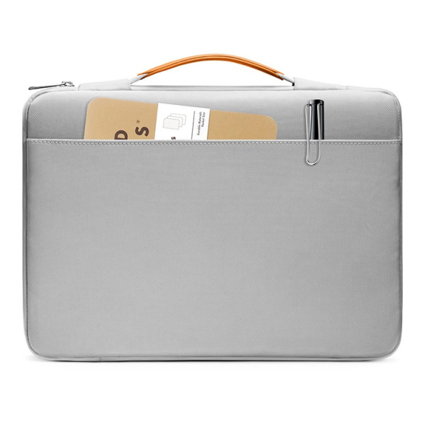 Сумка Tomtoc Laptop Defender-A14 Laptop Briefcase 13.5", Gray/Orange