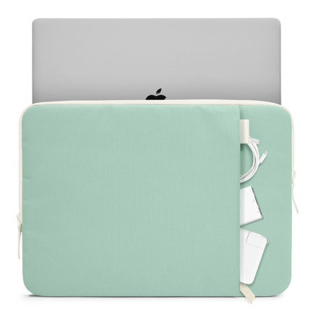 Папка Tomtoc TheHer Jelly Laptop Sleeve Kit 2-in-1 A23 для Macbook Pro/Air 14-13", Turquoise