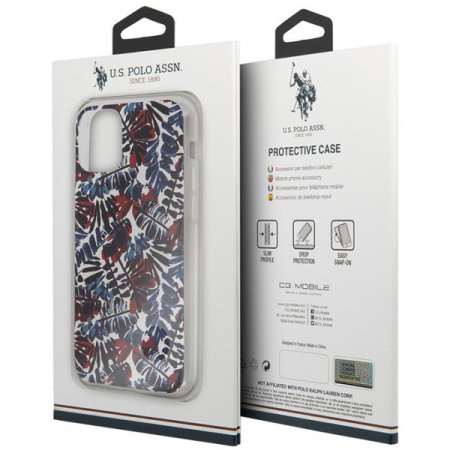 Чехол CG Mobile U.S. Polo Assn. PC/TPU Jungle Hard для iPhone 11 Pro, цвет Синий (USHCN58PCTR)