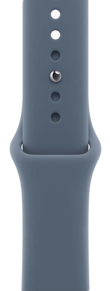 Apple Watch SE 3 (2025), 44 мм корпус из алюминия цвета «Midnight», ремешок Sport Band цвета «Anchor Blue»