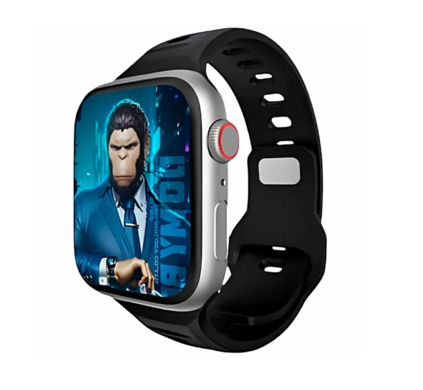 Ремешок BlueO Fluoro Rubber Sport Watch Band для Apple Watch 44/45/46/49 mm, Black