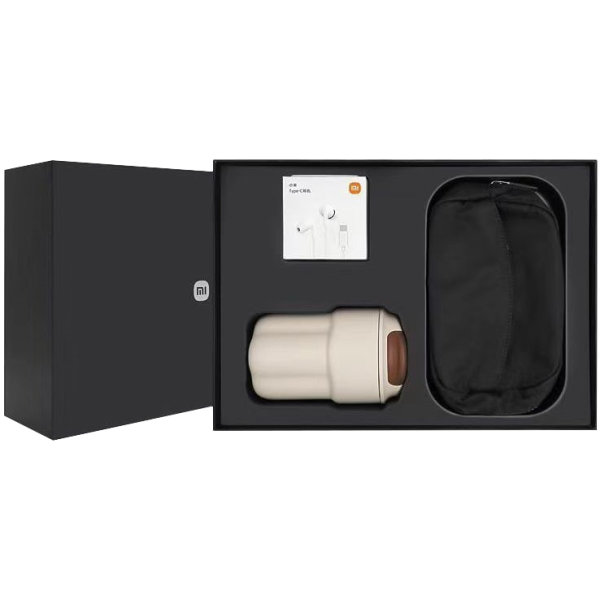 Подарочный набор Xiaomi Selected Gift Box (наушники, сумка, кофейная чашка)