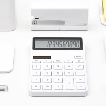 Калькулятор Kaco Lemo Desktop Electronic Calculator Белый (K1410)