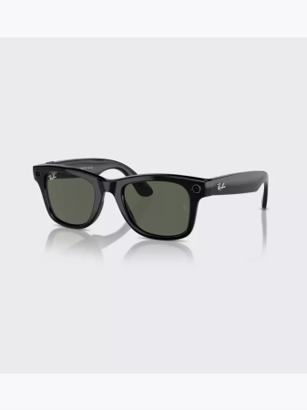 Умные очки Ray-Ban Meta Smart Glasses Wayfarer Shiny Black/G15 Green RW4006, S50