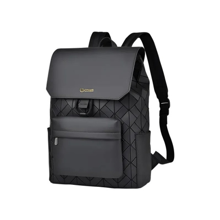 Рюкзак COTECi Diamond Plaid Series Casual Backpack, Черный (MB-037-BK)