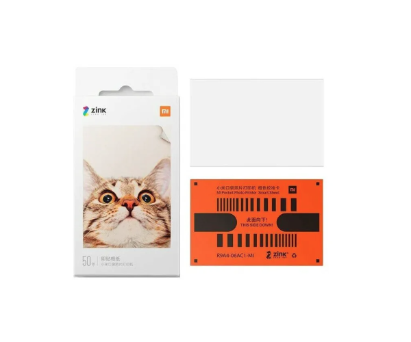 Бумага для фотопринтера Xiaomi Mijia AR ZINK XMZPXZHT03 50 шт.