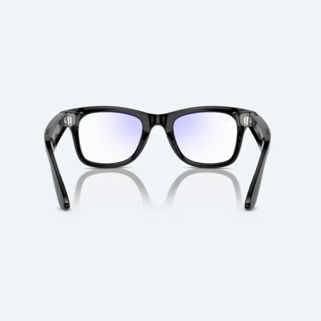 Умные очки Ray-Ban Smart Glasses Wayfarer Shiny Black/Clear, RW4006, размер М, Без автозатемнения