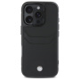 Чехол BMW Signature Leather with Cardslot Hard Black для iPhone 16 Pro Max, черный