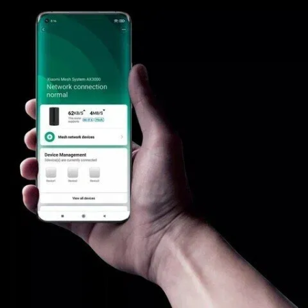Wi-Fi роутер Xiaomi Mi Mesh System AX3000 Черный DVB4277CN