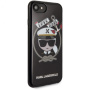 Чехол Lagerfeld для iPhone 7/8/SE TPU collection Karl sailor Hard Black, цвет Черный (KLHCI8KSB)