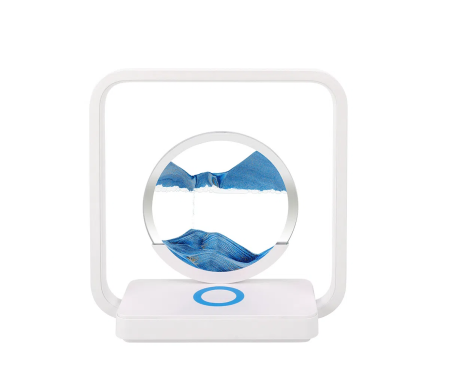 Декоративный ночник Quicksand Table Lamp, Синий