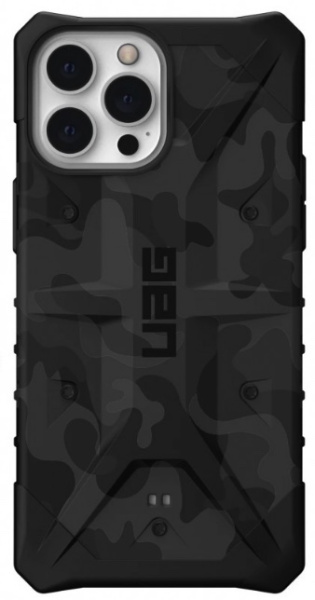 Чехол UAG Pathfinder SE Series для iPhone 13 Pro Max, цвет Черный камуфляж (Black Midnight Camo) (113167114061)