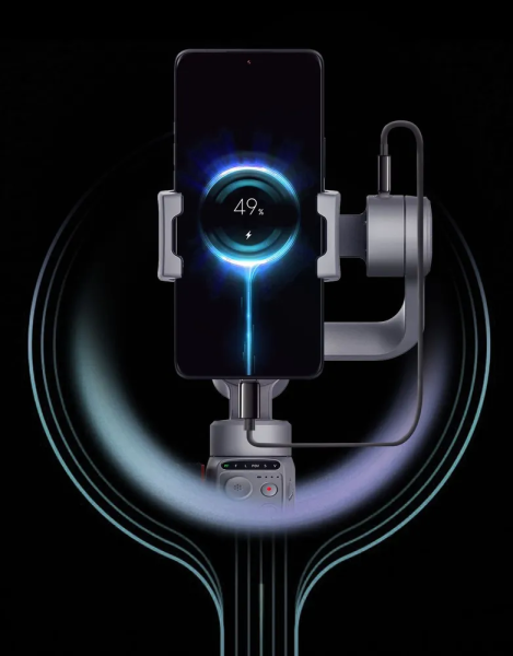 Трехосевой складной стабилизатор для смартфона FunSnap Capture 5 Three-axis Gimbal