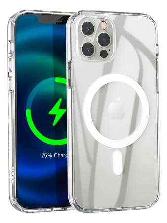 Чехол Hoco Magnetic для Apple iPhone 14 Pro Max, TPU, цвет Прозрачный (0L-00055985)