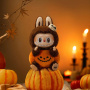 Коллекционная фигурка POP MART LABUBU The Monster Happy Halloween Party Sitting Pumpkin, 15 см