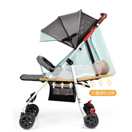 Детская коляска Baby Carriage, Зеленая мята