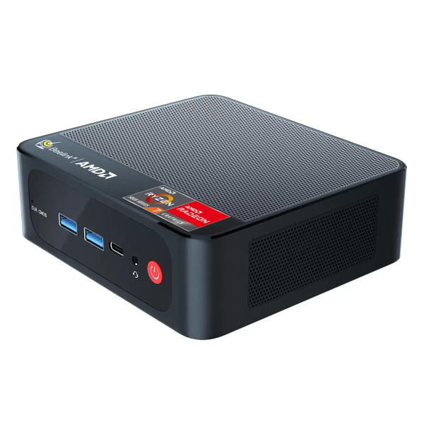 Мини-ПК Beelink SER5, AMD Ryzen 5 5560U (6C/12T, до 4 ГГц), 16 ГБ DDR4 500 ГБ NVMe SSD, мини-компьютер Windows 11 Pro, 4K@60Hz WiFi6 BT5.2 Type-C