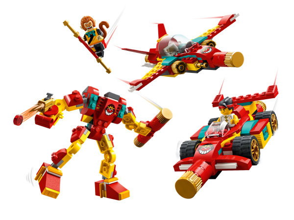 Конструктор LEGO Monkie Kid™ - Творения посоха Манки Кида (80030)