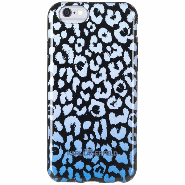 Чехол CG Mobile Karl Lagerfeld Camouflage Hard для iPhone 6/6S, цвет Синий (KLHCP6CABL)