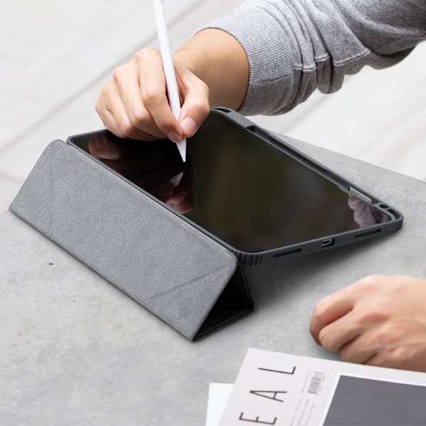 Чехол Uniq Moven для iPad 11(2025) / 10.9(2022) с отсеком для стилуса, Capri Blue