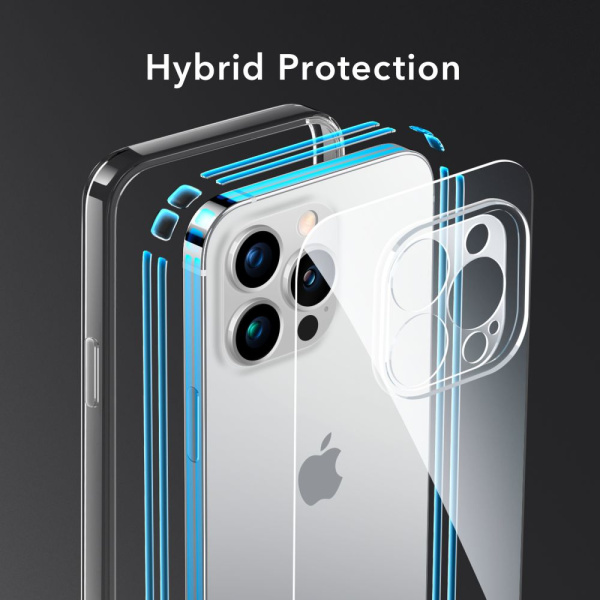 Защитный чехол ESR Ice Shield для iPhone 14 Pro, прозрачный