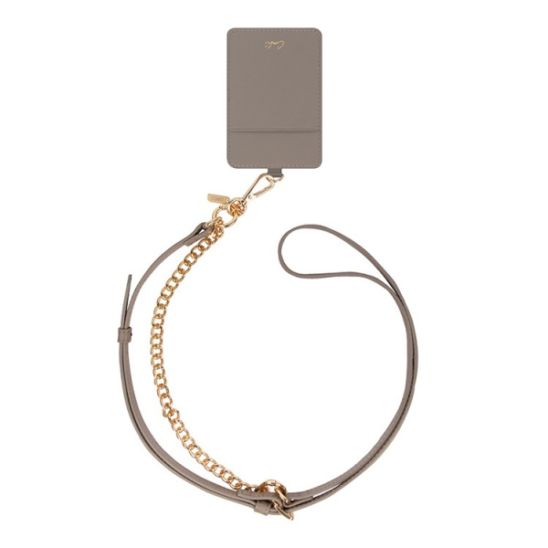 Ремешок на шею/руку Uniq COEHL Caryne 3-in-1 Lanyard and Handstrap + ID Card Pebble