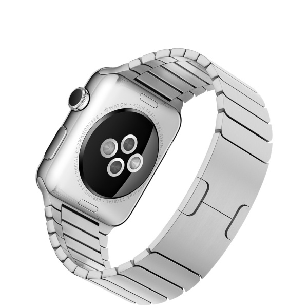 Металлический блочный ремешок для Apple Watch 42mm (silver)